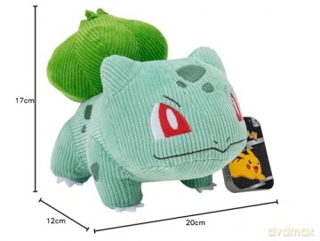 Pokemon - Select 8 Plush (Corduroy Bulbasaur) W5