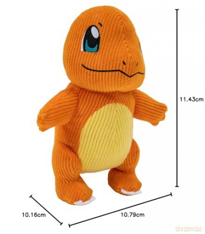 Pokemon - Select 8 Plush (Corduroy Charmander) W6