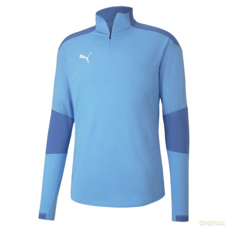 PUMA Final Training 1/4 Zip Top - Teamlight Blue (Large)