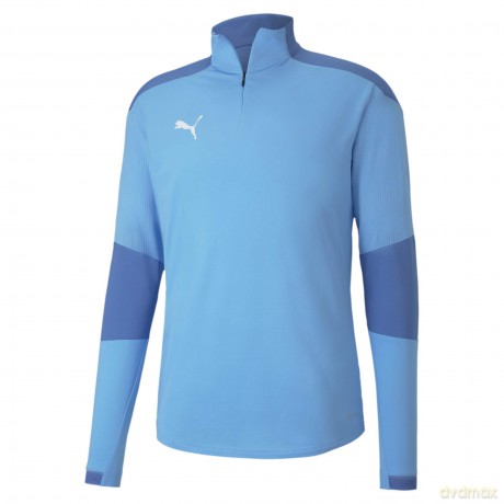 PUMA Final Training 1/4 Zip Top - Teamlight Blue (Medium)