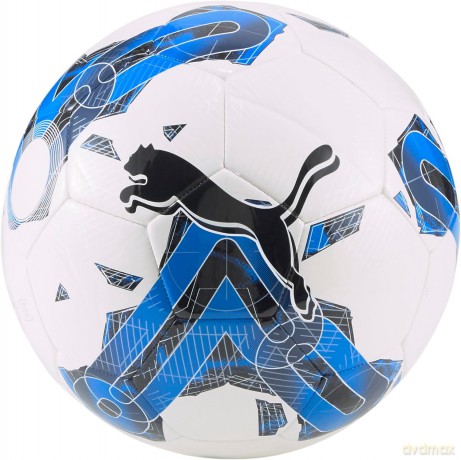 PUMA Orbita6 MS Training Ball - White/Royal (Size 5)