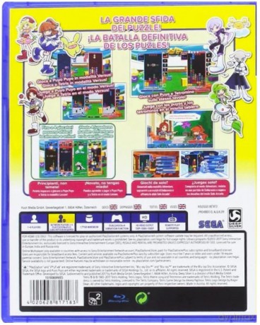 Puyo Puyo Tetris (Italian Box - English in Game) [GRA PS4]