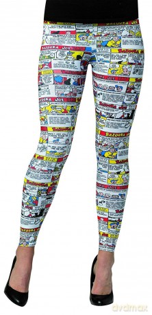Rasta Imposta Multi-Colour Bazooka - Women's Leggings (Size: S