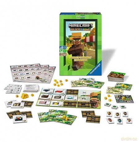 Ravensburger Puzzle - Minecraft Farming and Trading [GRA PLANSZOWA]
