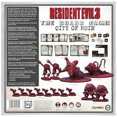 Resident Evil 3: City of Ruin Expansion [GRA PLANSZOWA]