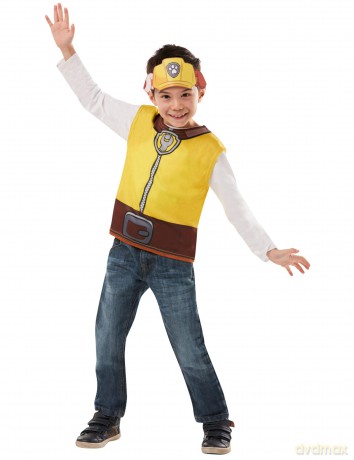 Rubies-Paw Patrol Partytime Costume - Rubble (3-6 years)