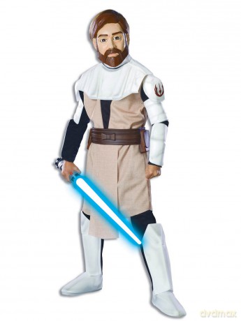 Rubies-Star-Wars Obi Wan Kenobi Dlx (5-7 Years Old)