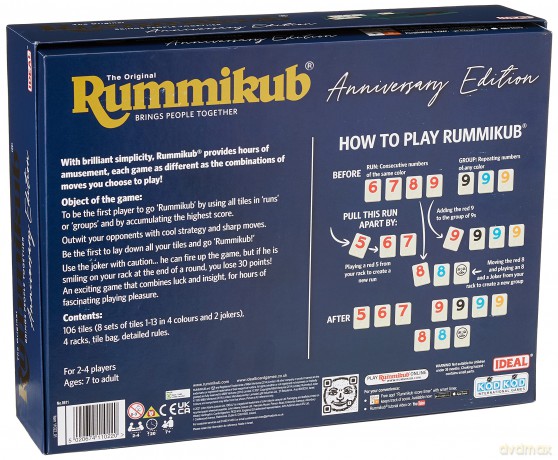 Rummikub - Anniversary Edition [GRA PLANSZOWA]