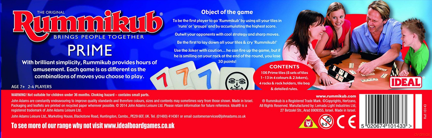 Rummikub - Prime [GRA PLANSZOWA]