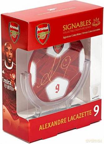 Signables Signature Disk - Arsenal (Alexandre Lacazette)