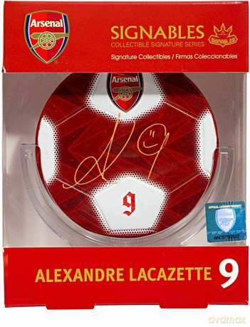 Signables Signature Disk - Arsenal (Alexandre Lacazette)