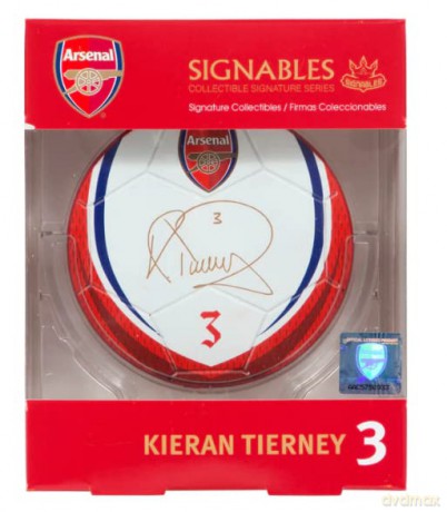 Signables Signature Disk - Arsenal (Kieran Tierney)