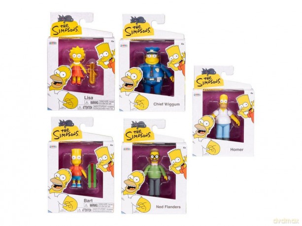 Simpsons - 2.5 Figures (BUY TOTAL OF 8 for Full carton but priced per unit)