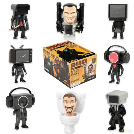 Skibidi Toilet Deluxe Mystery Figures