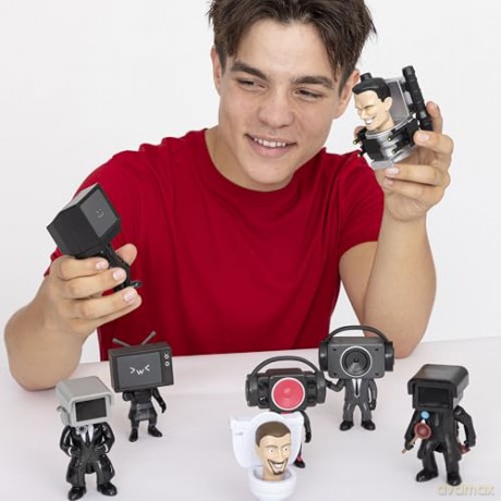 Skibidi Toilet Deluxe Mystery Figures