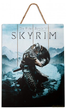 Skyrim Aereal WoodArts 3D Print