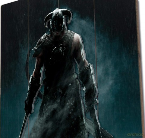 Skyrim Dragonborn WoodArts 3D Print
