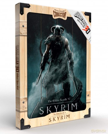 Skyrim Dragonborn WoodArts 3D Print