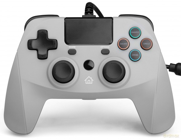 SnakeByte Game:Pad 4S Wired Gaming Controller (Black) [GRA PS4]
