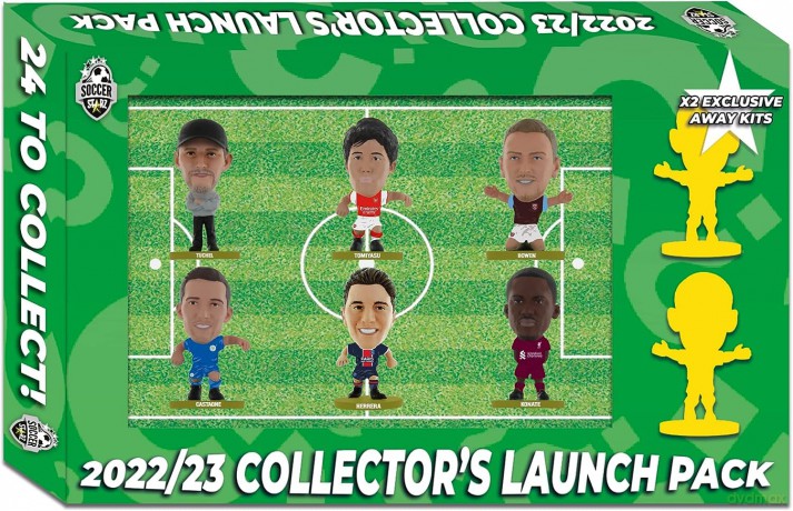 Soccerstarz - 8 Figure Launch Pack (2022/23 Version GREEN Pack) [FIGURKA]