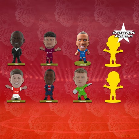 Soccerstarz - 8 Figure Launch Pack (2022/23 Version RED Pack) [FIGURKA]