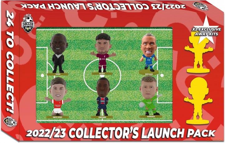 Soccerstarz - 8 Figure Launch Pack (2022/23 Version RED Pack) [FIGURKA]