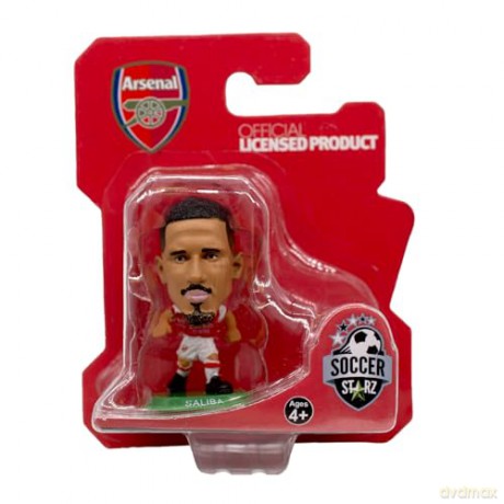 Soccerstarz - Arsenal William Saliba - Home Kit (Classic Kit) [FIGURKA]