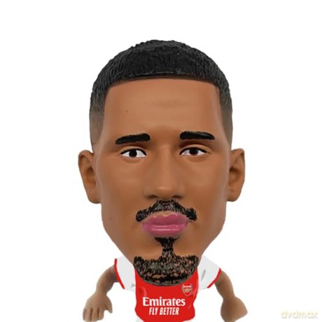 Soccerstarz - Arsenal William Saliba - Home Kit (Classic Kit) [FIGURKA]
