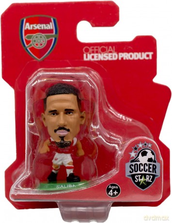 Soccerstarz - Arsenal William Saliba - Home Kit (Classic Kit) [FIGURKA]