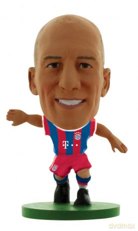 SoccerStarz - Bayern Munich Arjen Robben - Home Kit (2015 version) [FIGURKA]