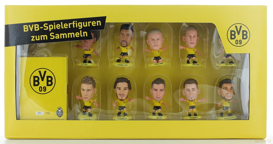 Soccerstarz - Borussia Dortmund Team Pack 10 figure (2020/21 Version Classic Kit) [FIGURKA]