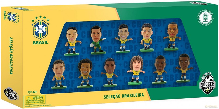 Soccerstarz - Brazil 11 player team pack South America [FIGURKA]