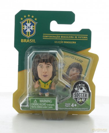 Soccerstarz - Brazil David Luiz - Home Kit [FIGURKA]