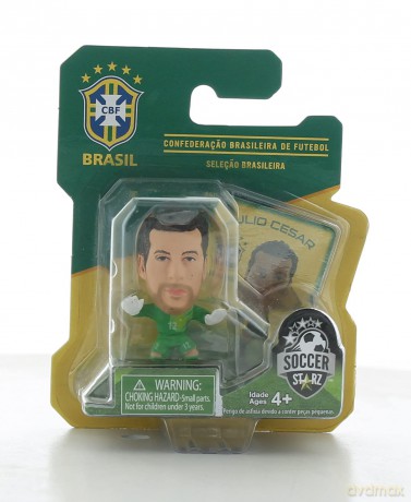 Soccerstarz - Brazil Julio Cesar - Home Kit [FIGURKA]