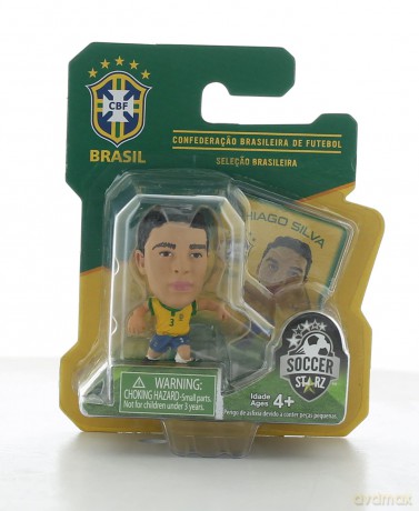Soccerstarz - Brazil Thiago Silva - Home Kit [FIGURKA]