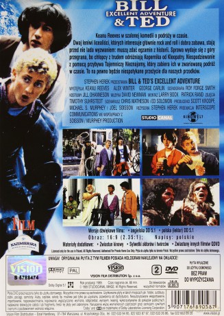 Fantastyczne przygody Billa i Teda [DVD]