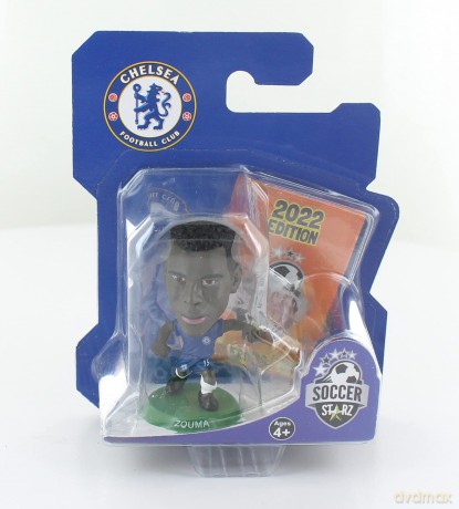 Soccerstarz - Chelsea Kurt Zouma - Home Kit (Classic Kit) [FIGURKA]