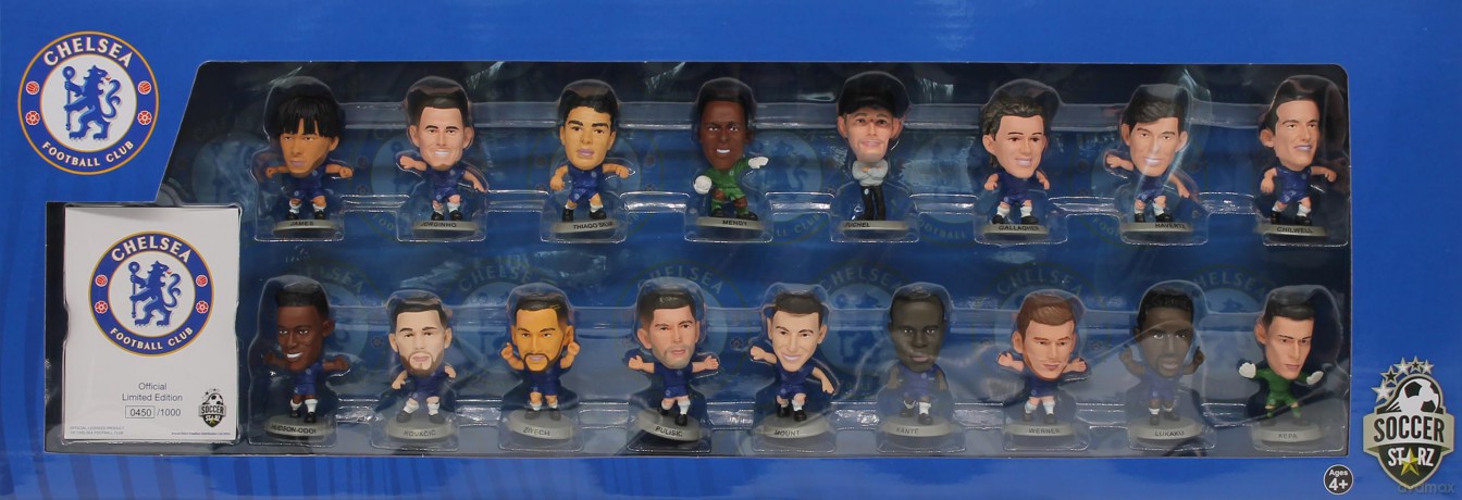 Soccerstarz - Chelsea Team Pack 17 figure (2022/23 Version Classic Kit) [FIGURKA]