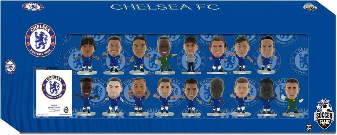 Soccerstarz - Chelsea Team Pack 17 figure (2022/23 Version Classic Kit) [FIGURKA]