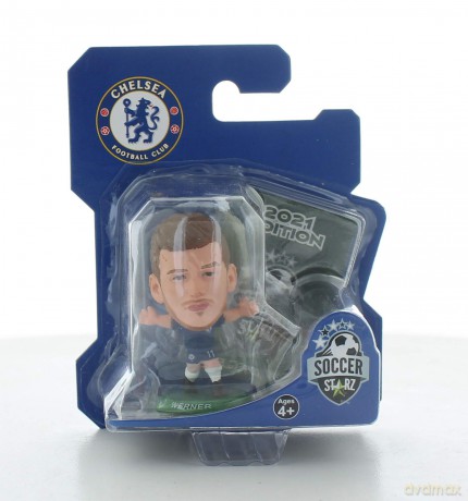 Soccerstarz - Chelsea Timo Werner - Home Kit (Classic Kit) [FIGURKA]
