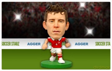 Soccerstarz - Denmark Daniel Agger [FIGURKA]