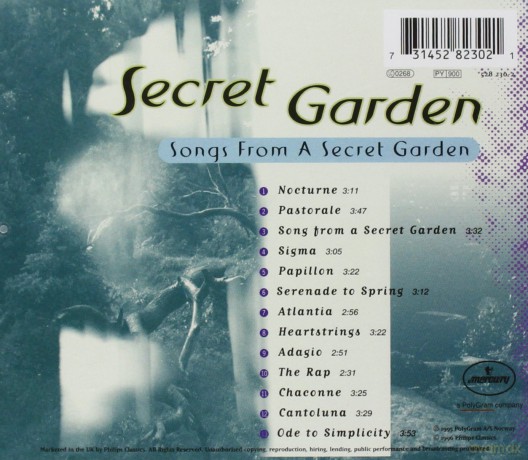 Secret Garden: Songs From A Secret Garden [CD]