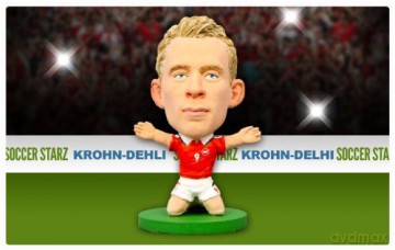 Soccerstarz - Denmark Krohn Dehli [FIGURKA]