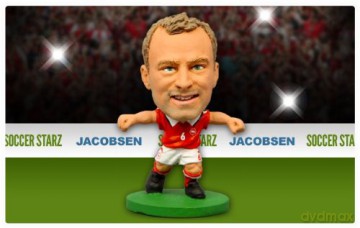 Soccerstarz - Denmark Lars Jacobsen [FIGURKA]