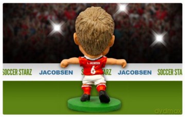 Soccerstarz - Denmark Lars Jacobsen [FIGURKA]