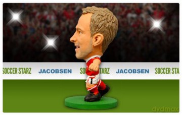 Soccerstarz - Denmark Lars Jacobsen [FIGURKA]