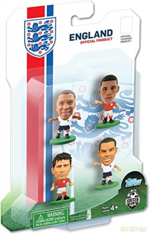 SoccerStarz - England 4 player blister pack B (2014) [FIGURKA]