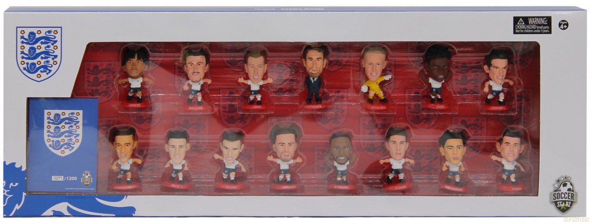 Soccerstarz - England Team Pack 15 figure (2022 Version) [FIGURKA]