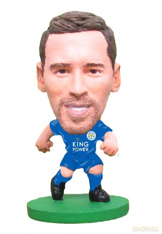 Soccerstarz - Leicester Christian Fuchs - Home Kit (Classic) [FIGURKA]
