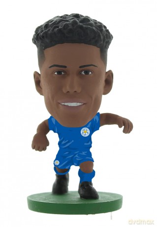 Soccerstarz - Leicester James Justin - Home Kit (New Classic) [FIGURKA]